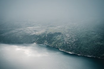 Cliff Near Body of Water