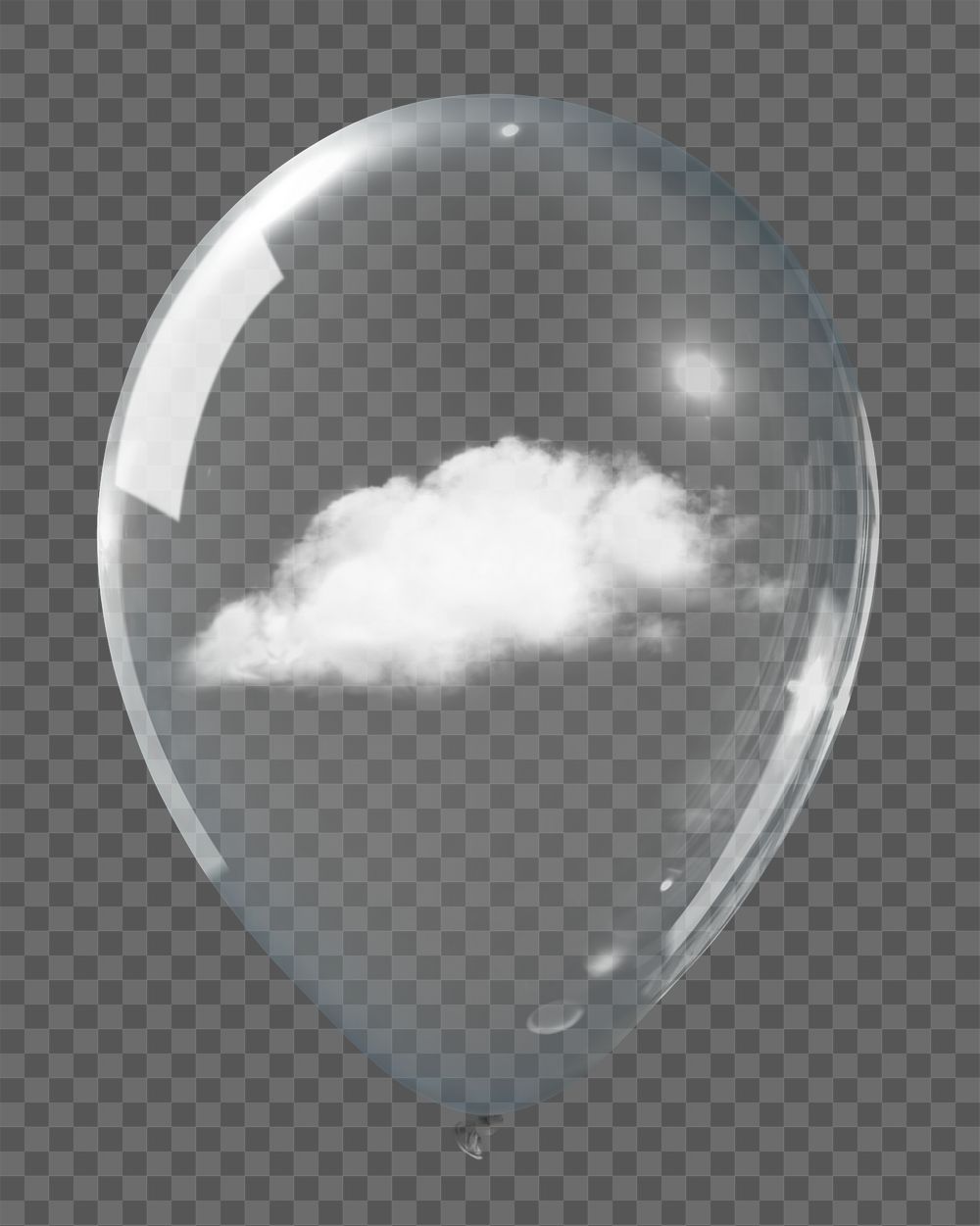 Climate change png, cloud in clear | Free PNG - rawpixel