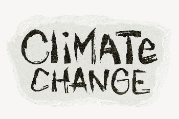 Climate change word sticker, ripped | Free PSD - rawpixel
