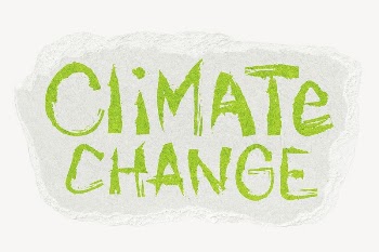 Climate change word sticker, ripped | Free PSD - rawpixel
