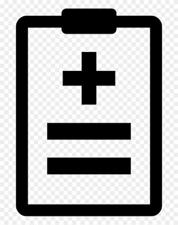 Clinic History Medical Paper On Clipboard Comments - Clipboard