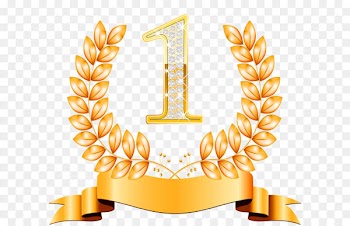 Clip art - 1 and wheat 