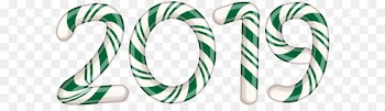 Clip art - 2019 Candy Cane Green PNG Clip Art Image 