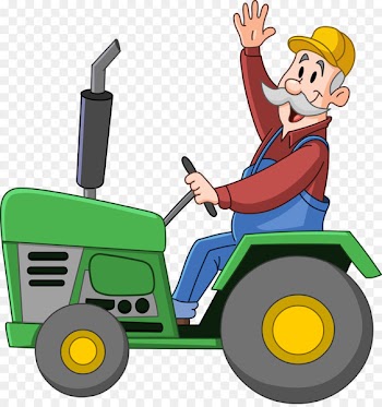 Clip art Agriculture Tractor Farm Vector graphics - tractor 