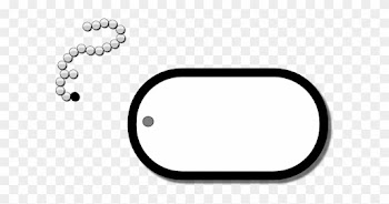 Clip Art Army Dog Tag Clipart - Dog Tag Clip Art