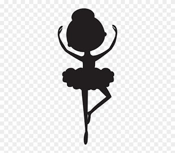 Clip Art - Baby Ballerina Silhouette