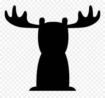 Clip art Baby shower Woodland Moose -  