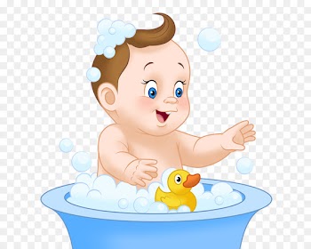 Clip art Baths Bathing Illustration Infant - child 