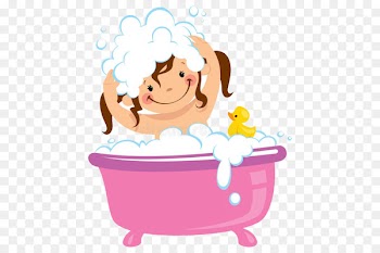 Clip art Baths Illustration Openclipart Bathroom - child 