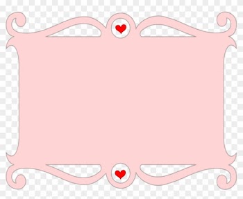 Clip Art Bingkai Love Clipart Picture Frames Clip Art - Frame Simple Pink Png
