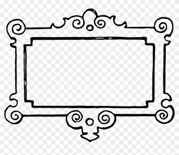 Clip Art Black And White Country Christmas Clipart - Frame Clip Art Black And White