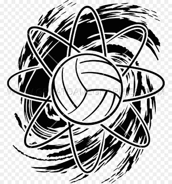 Clip art Black and white Drawing Visual arts Image - Amazing Volleyball Quotes 