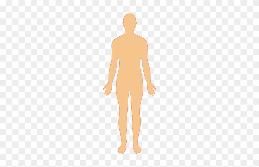 Clip Art Black And White Human Body Man - Human Body Png