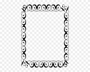 Clip Art Borders Funeral Page - Border For A Card