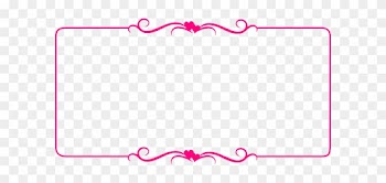 Clip Art Borders Pink Bright Heart Border At Clker - Hearts Border