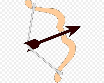 Clip art Bow and arrow Archery - Arrow 