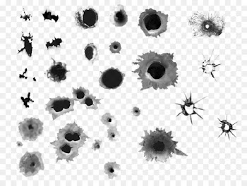 Clip art - Bullet holes 