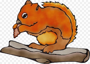 clip art cartoon animal figure squirrel snout