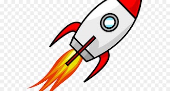 Clip art Cartoon Illustration Image Rocket - nx outline 