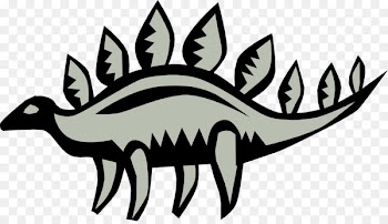 Clip art Cartoon Line art Character Fauna - cretaceous vector 
