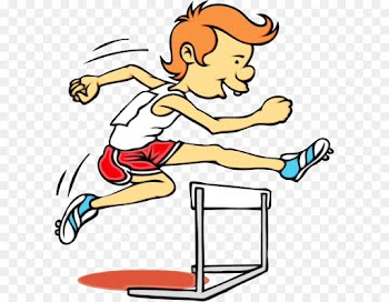 clip art cartoon playing sports finger pleased
