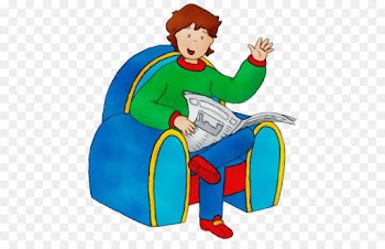 clip art cartoon sitting reading wheelchair