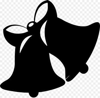 Clip art Cat Silhouette Jingle bell - cat 