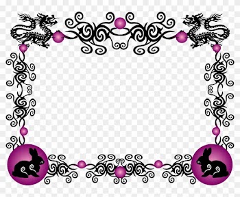 Clip Art - Chinese New Year Border Year Of The Dog