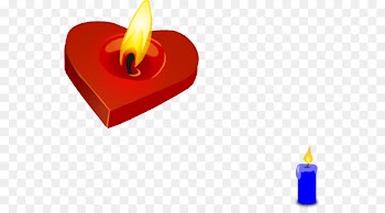 Clip Art Christmas Michael Aram Heart Candle Flame - candle 