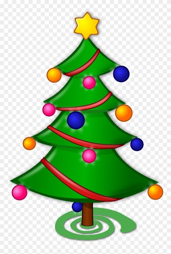 Clip Art Christmas Tree Cutting Clipart New Year Pencil - Merry Christmas Tree Drawing