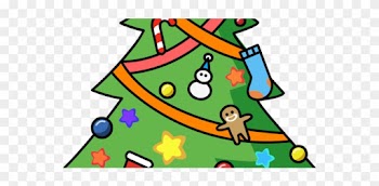 Clip Art Christmas Trees - Christmas Tree Ornament (round)