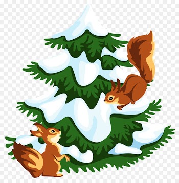Clip Art Christmas Vector graphics Squirrel Image - squirrel 