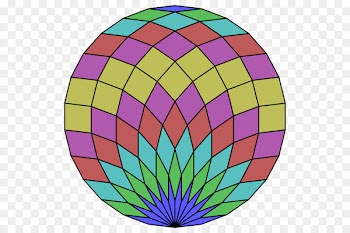 Clip art Circle Scalable Vector Graphics Icosihexagon Pattern - dissection insignia 
