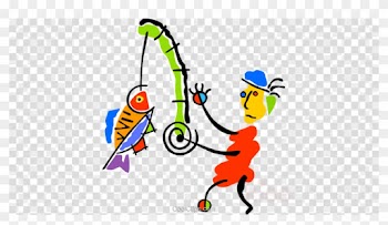 Clip Art Clipart Fishing Sentence Word - Clip Art