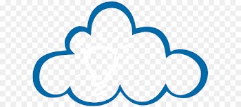 Clip art Cloud computing Cloud storage Computer Icons - texte outline 