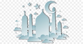 Clip art - Cloud Islamic architecture vector clip art 