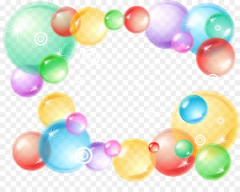 Clip art - Colorful bubbles 