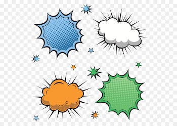 Clip art Comics Speech balloon Portable Network Graphics Psd - comic explosions 