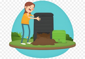 Clip art Compostage Rubbish Bins & Waste Paper Baskets - compost 