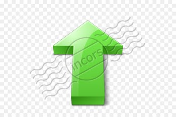 Clip art Computer file Diagram Computer font Typeface - green up arrow emoji 