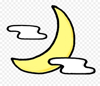 Clip art Crescent Full moon Lunar phase - illustration flyer 
