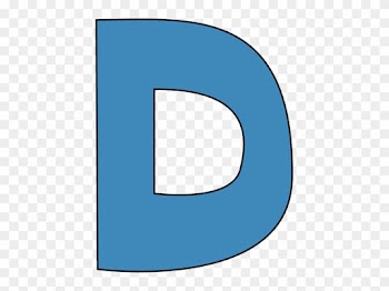 Clip Art D Blue Alphabet Letter D Clip Art Blue Alphabet - Roman Catholic Diocese Of Trenton