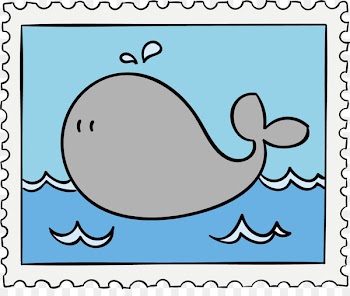Clip art - Dolphin stamp vector 