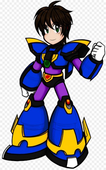 Clip art Drawing Cartoon Character Product - megaman graphic 