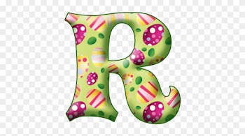 Clip Art - Easter Alphabet E
