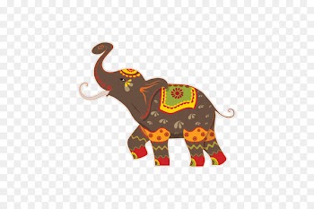 Clip art Elephants Indian elephant Elephant Festival Illustration - elephants 