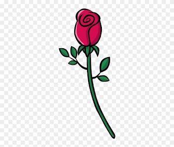Clip Art Flower Decoration Symbol Love Leaves Petals - Rose Flower Symbol
