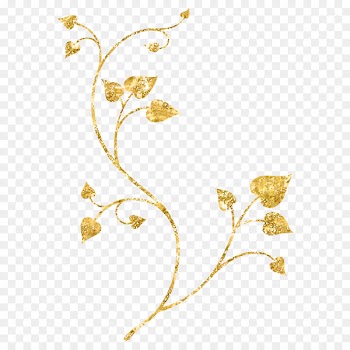 Clip art Flower Gold Floral design Petal - flower 