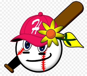 Clip art Flower Smiley Cartoon - simple softball logos 