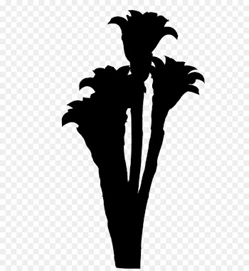 Clip art Flowering plant Silhouette Leaf -  